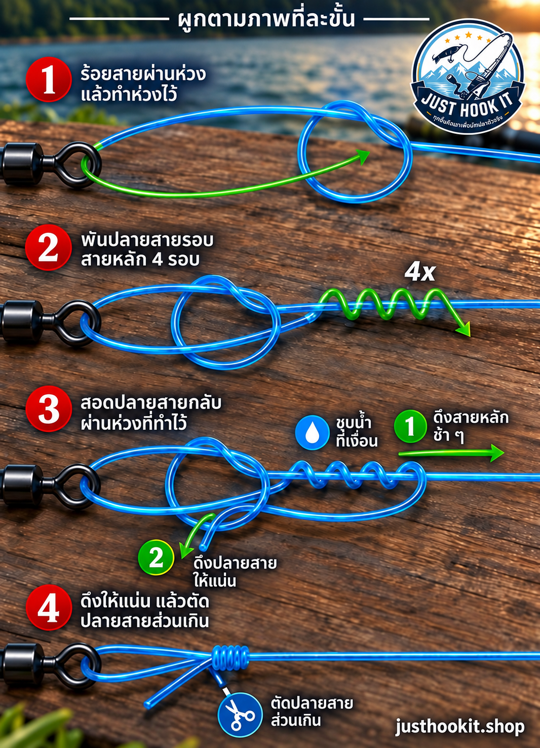 ดูตามง่าย ๆ ใน 4 ขั้นตอน เซฟไว้ฝึกก่อนออกหมาย