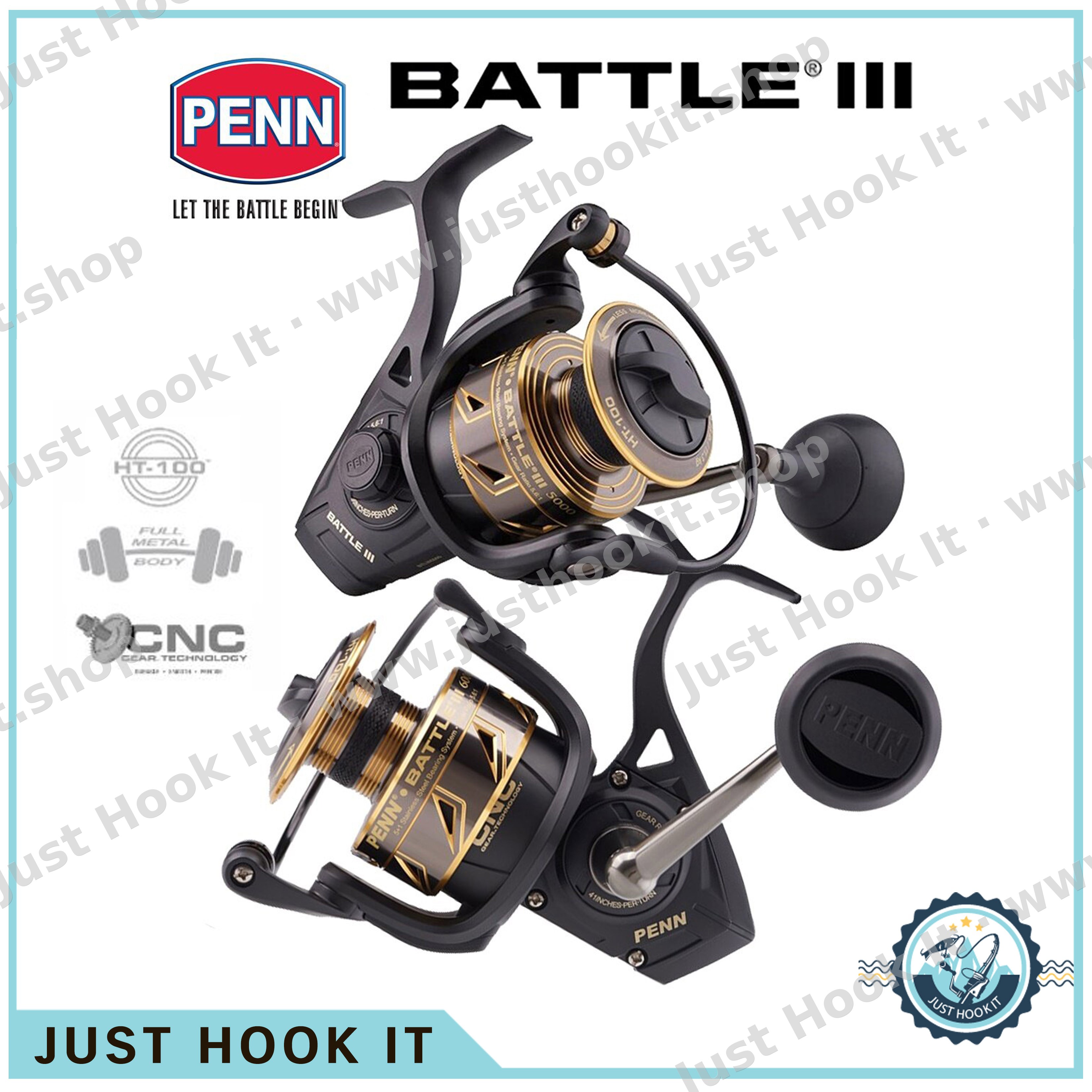 PENN BATTLE III 3000-8000 [สินค้านำเข้า]