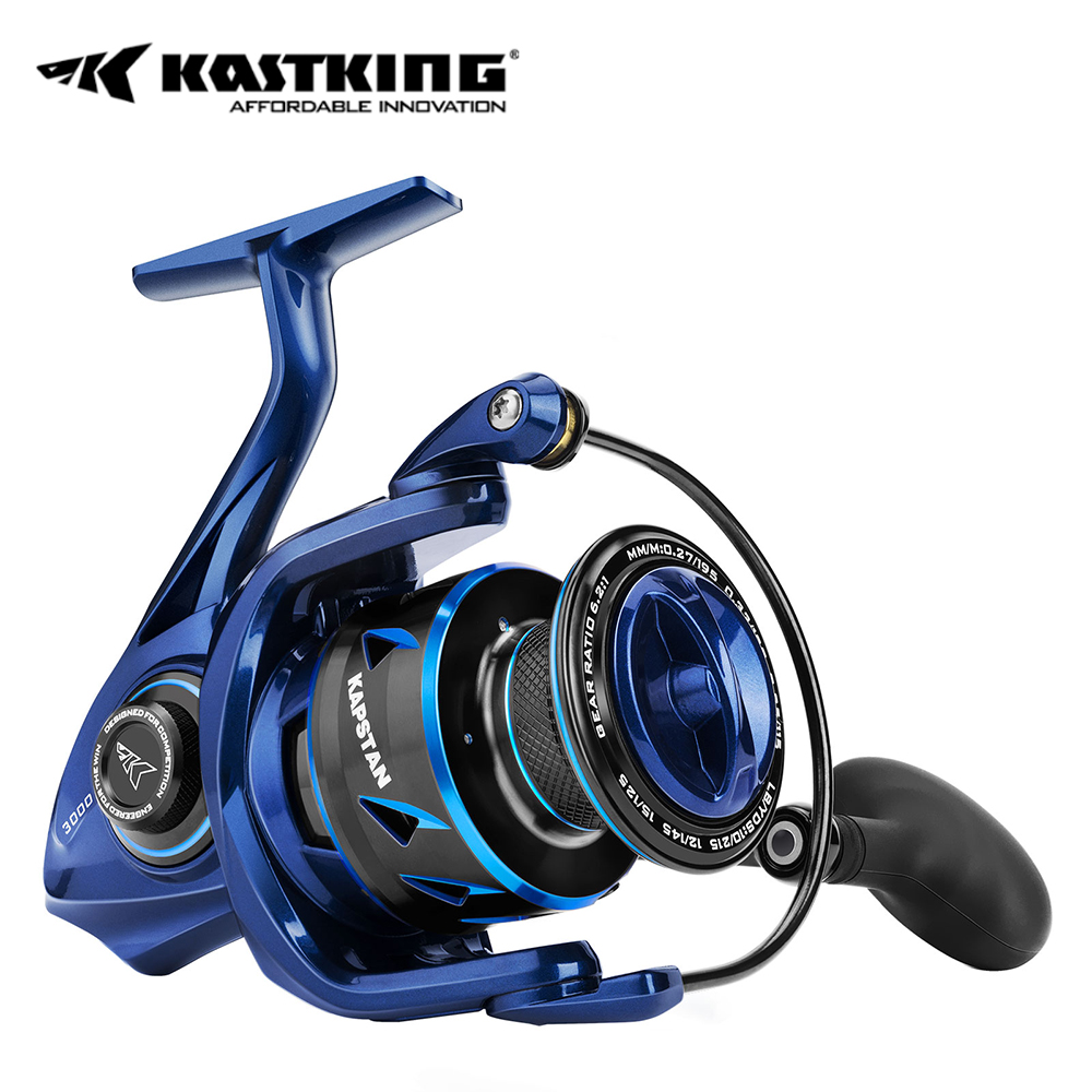 [ส่งไว⚡] KastKing Kapstan SE เบรค 24 กิโลกรัม รอบ 6.2:1 เฟืองทองเหลือง ลูกปืนกันน้ำเค็ม